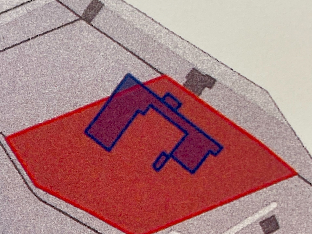 Un ensemble foncier d’une surface  bâtie de 927,52 M2 .
